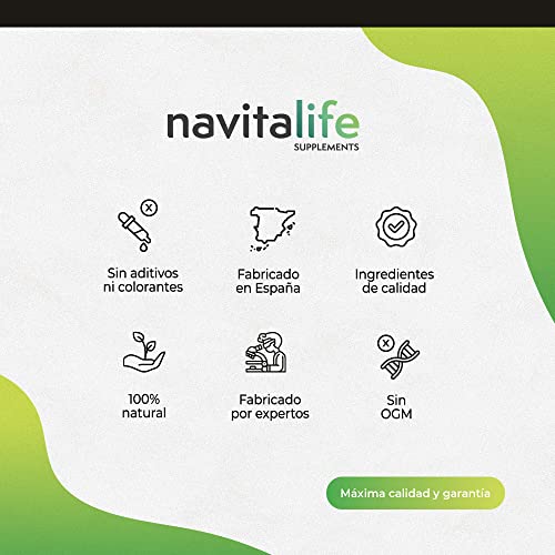Detalle de Navitalife Supplements Detox adelgazante potente (Aloe vera e Hinojo) en cápsulas