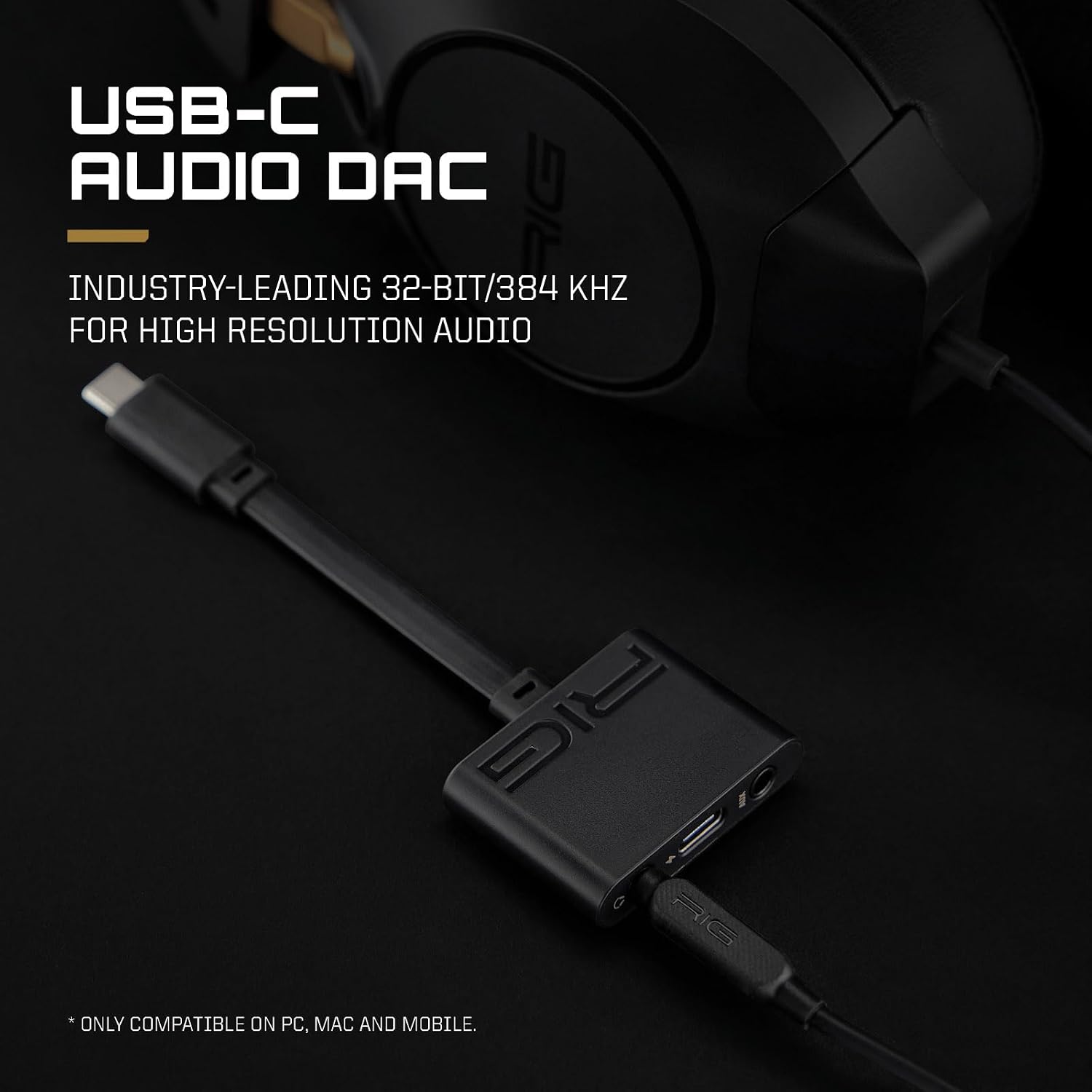 Thumbnail 6 de RIG R5 Spear MAX HD Wired Gaming Headset (40mm GrapheneQ drivers, Dolby Atmos, detachable mic)