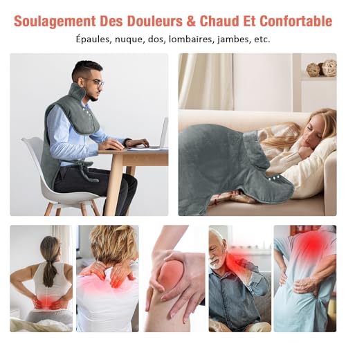 Detalle de MYCARBON Coussin chauffant électrique 60 × 100 cm