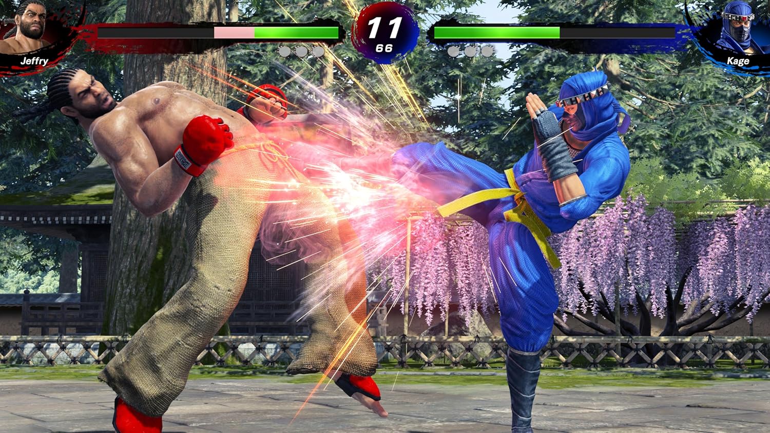 Detalle de Virtua Fighter 5 R.E.V.O. World Stage 30th Anniversary Edition (Switch 2) – umfassende Fassung mit exklusiven Inhalten