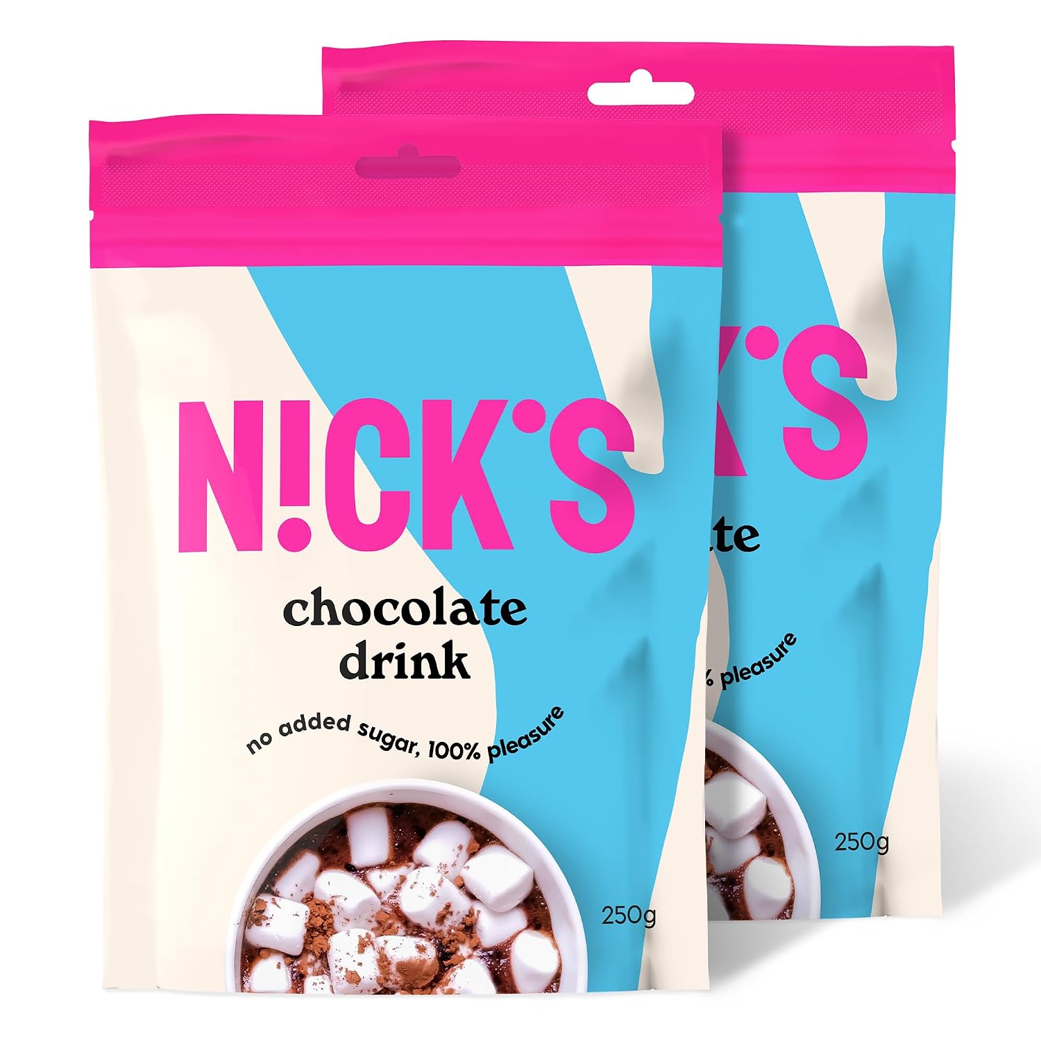 Detalle de NICKS Chocolate drink Heiße Schokolade 250 g