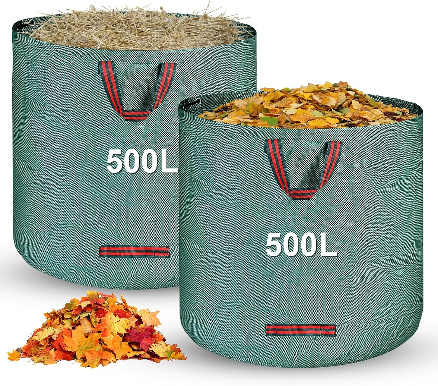 Detalle de Sac jardin 2x500L pliable avec poignées