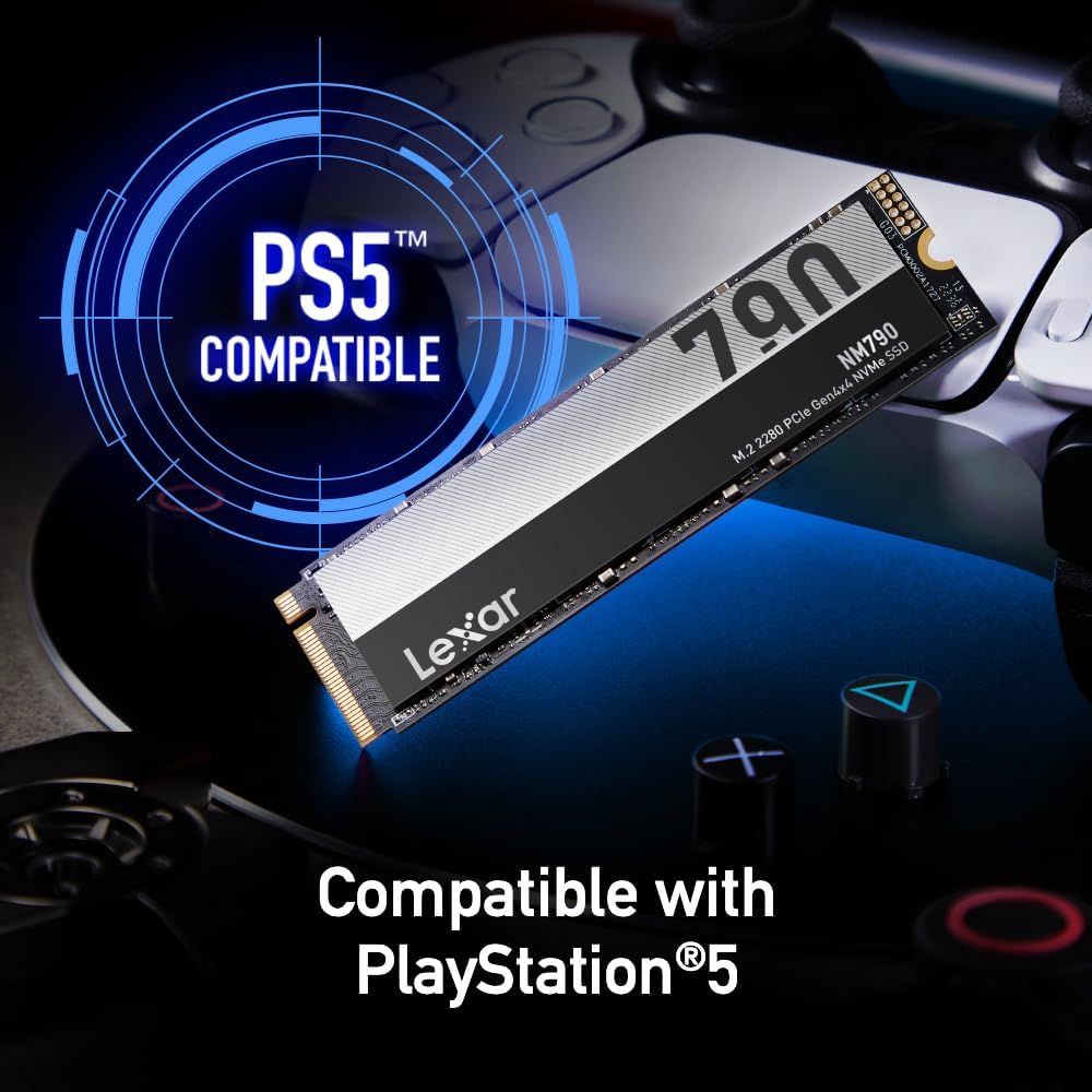 Thumbnail 5 de Lexar 4TB NM790 PCIe Gen4 NVMe M.2 2280 Internal SSD (LNM790X004T-RNNNU)