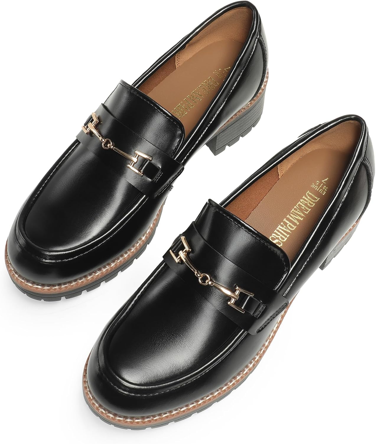Thumbnail 6 de Dream Pairs Mocassini da donna con plateau slip-on: comodi e versatili per tutti i giorni