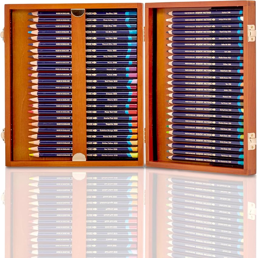 Thumbnail 1 de Derwent Inktense 24 lápices solubles 4 mm 🎨