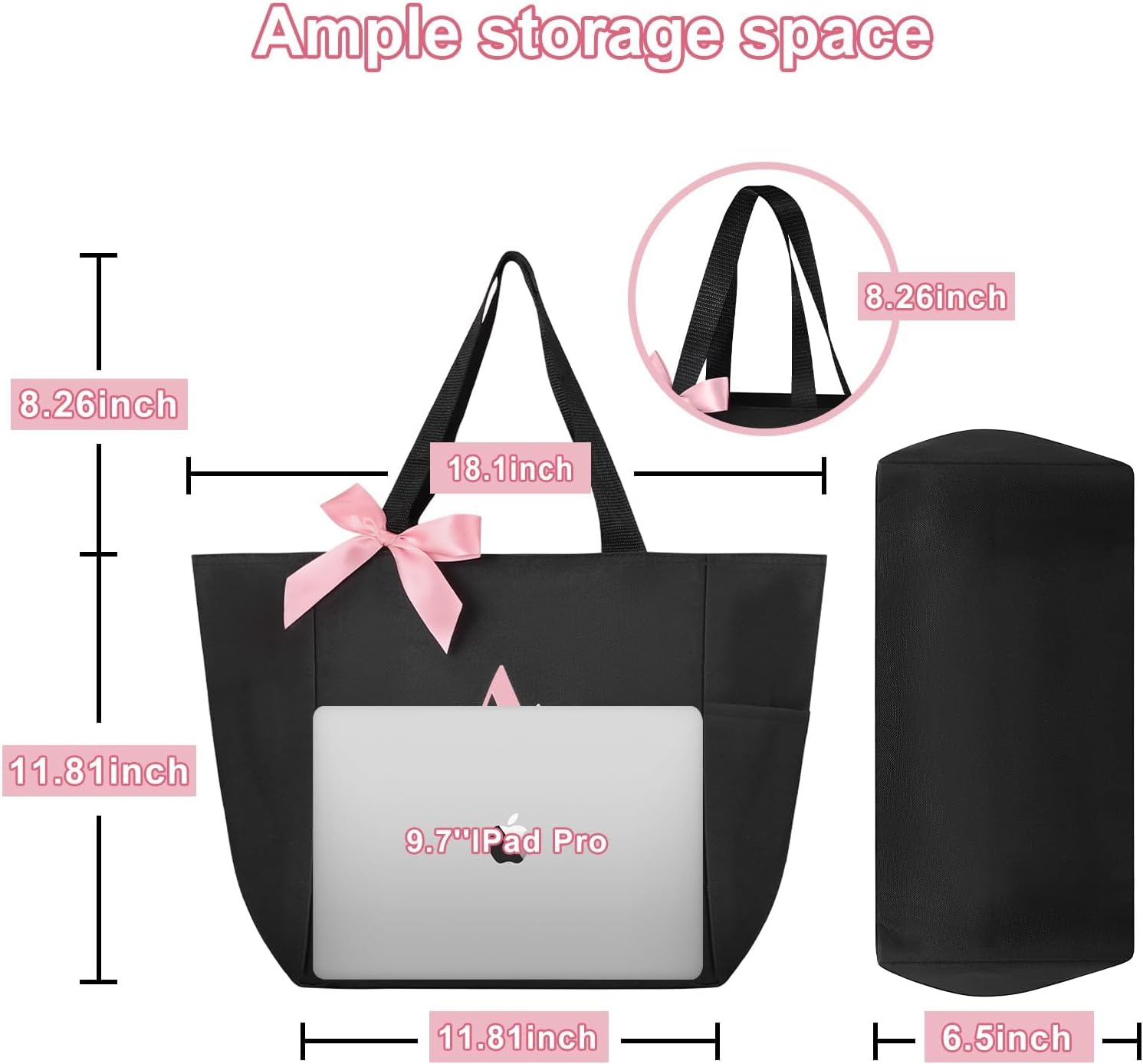 Thumbnail 2 de Vavabox Handtasche Damen A-Z Reißverschluss – personalisierte Damentasche mit Geschenkcharakter