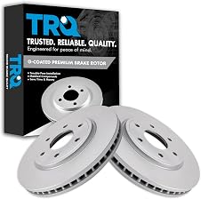 Detalle de TRQ Front Brake Rotor Set for Nissan Frontier