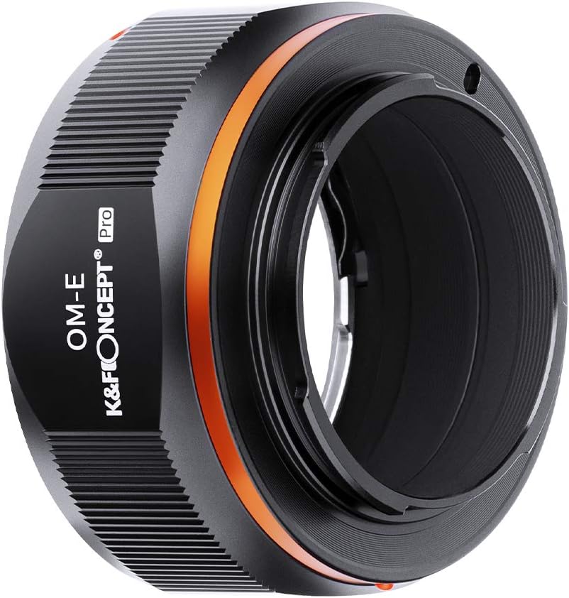 Detalle 2 de K&F CONCEPT Adapterring: Olympus OM-Objektive auf Sony E-Mount Kameras