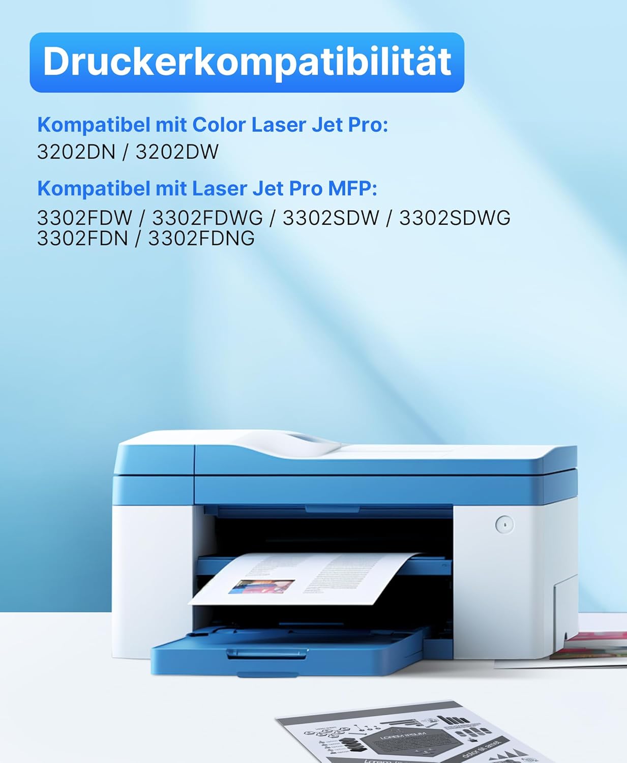 Thumbnail 1 de 219X 219A MFP 3302FDWG Toner 4er-Pack 🖨
