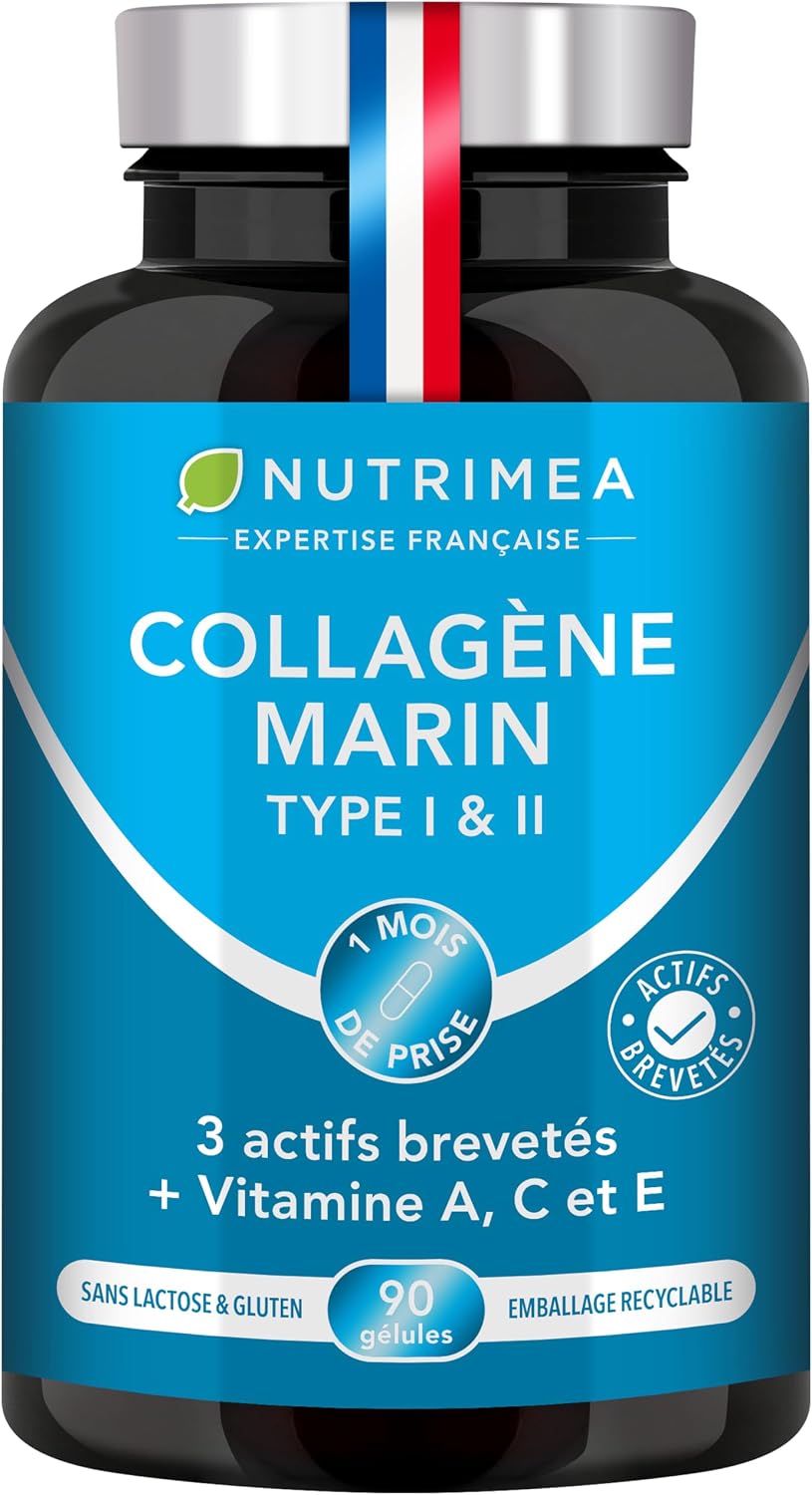 Detalle de Nutrimea CollagĂšne marin type 1 900 mg pour peau et articulations đ