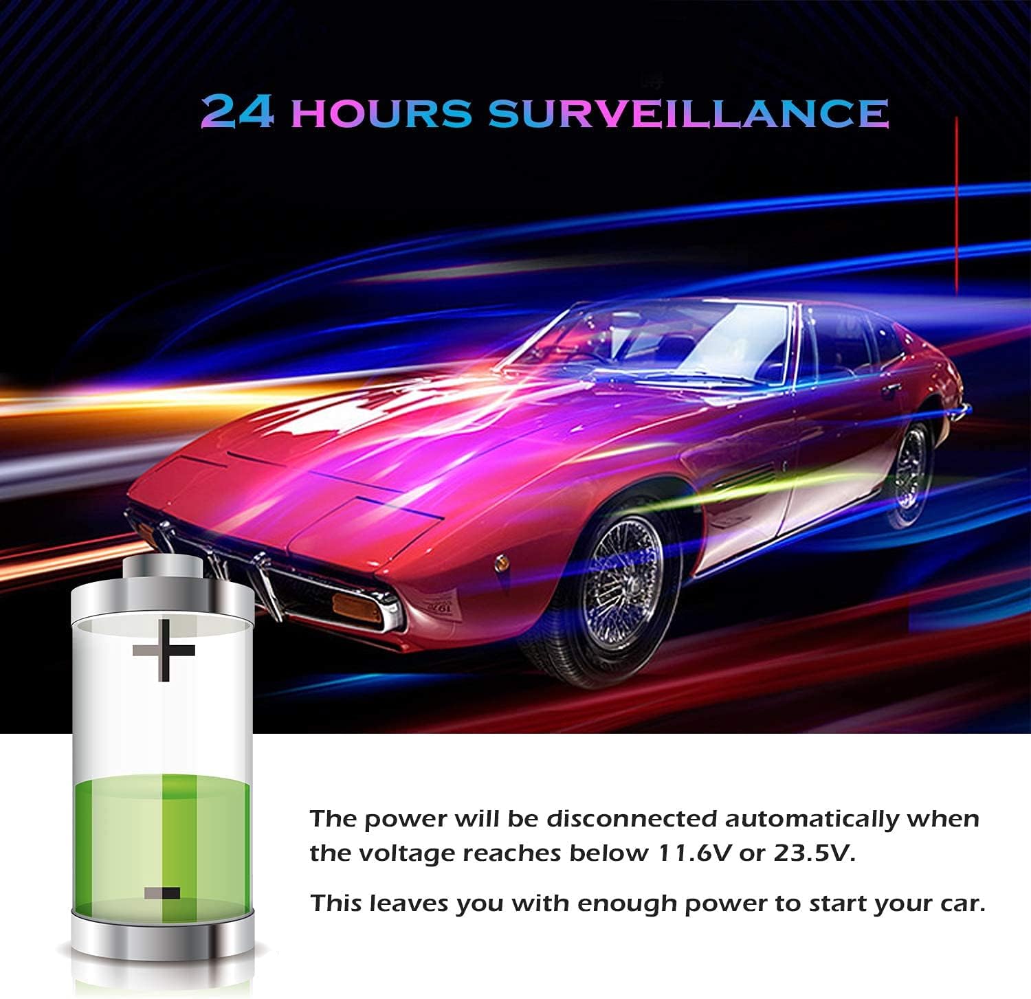 Detalle 2 de SHISHUO Hardwire Kit for Dash Cams (4m cable, Mini USB & Micro USB ports, battery drain protection)