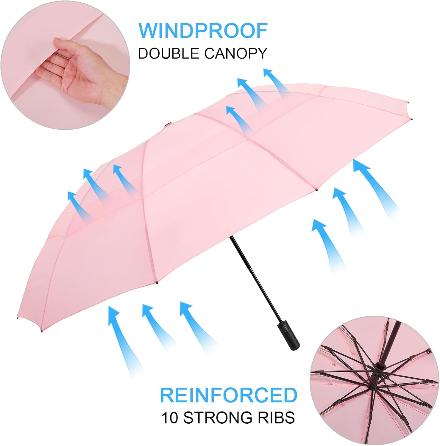 Detalle de G4Free parapluie golf 157,5 cm ☂