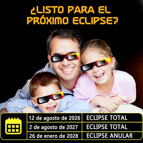 Thumbnail 6 de Galaxium 25x Gafas Eclipse Solar ISO 12312-2 | Seguridad certificada para observación directa