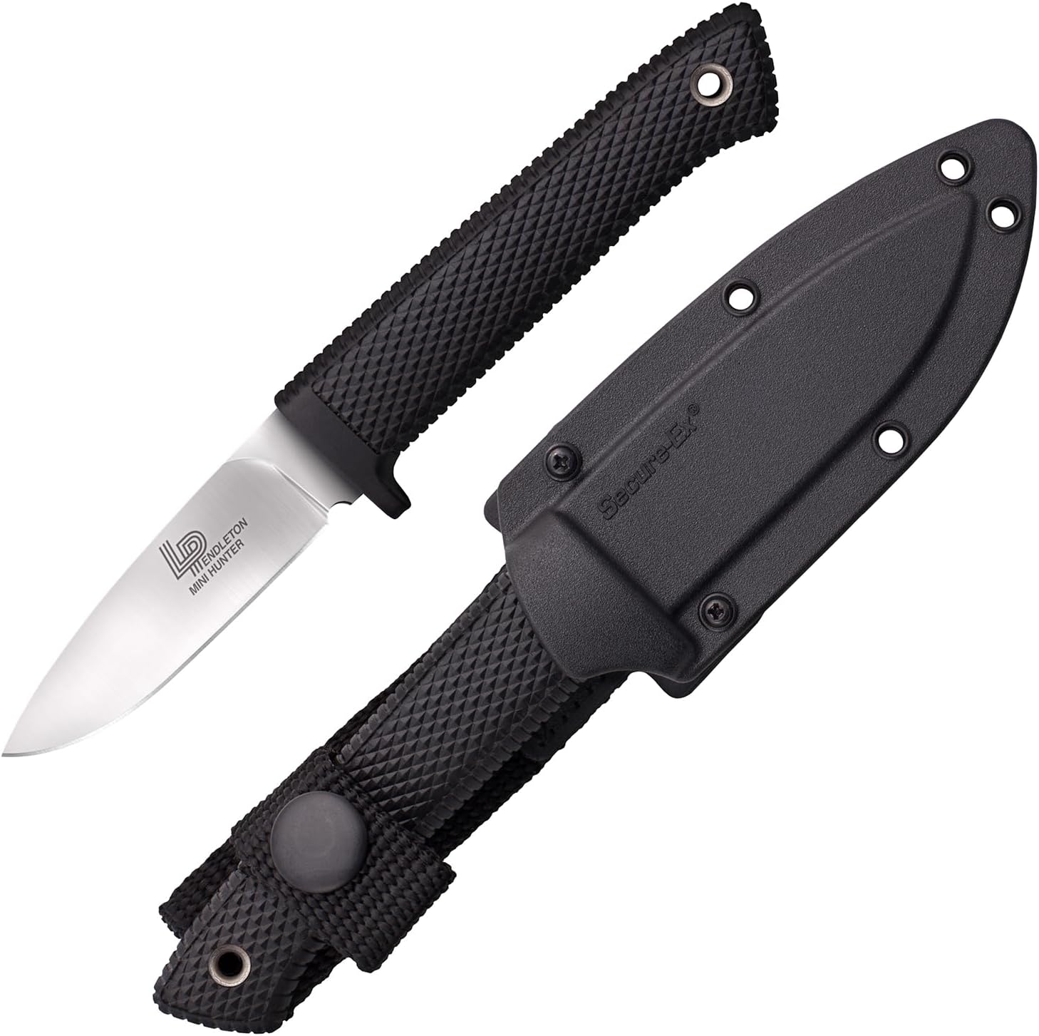 Detalle de Cold Steel 36LPMF Pendleton Mini Hunter Fixed-Blade Knife, 3-Inch Blade