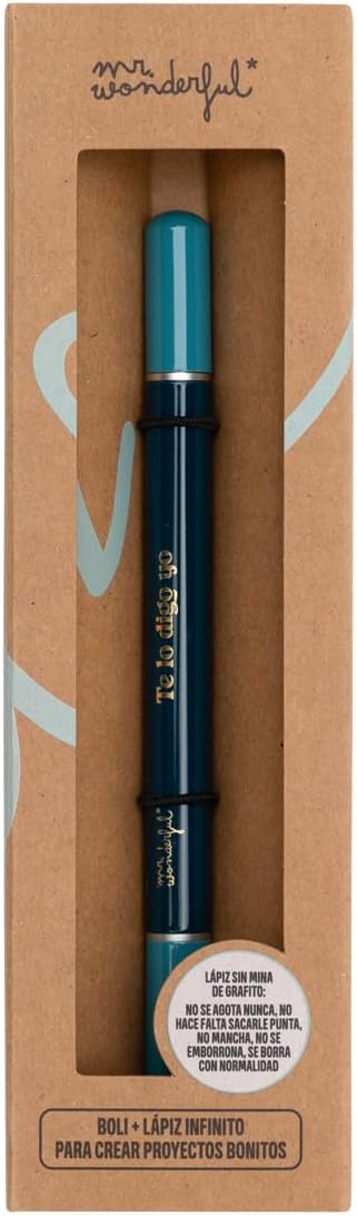 Detalle de Mr. Wonderful WOA2405330ES Ik zeg het je yo 2-in-1 pen en oneindig potlood