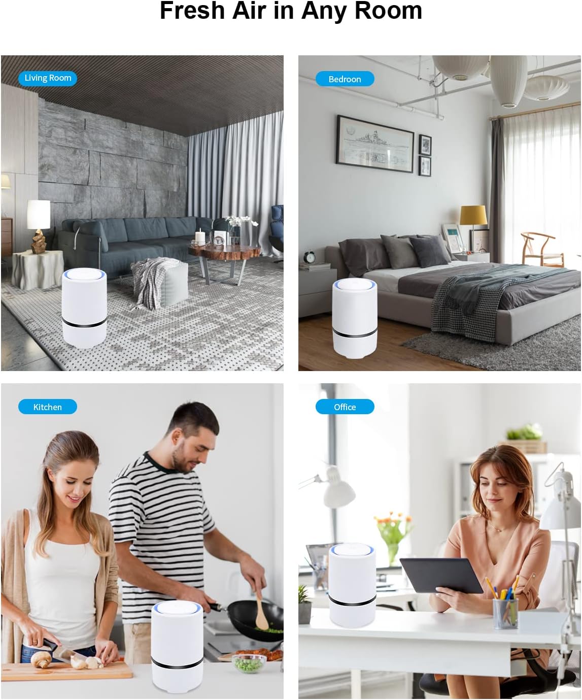 Thumbnail 6 de MELEDEN HEPA Compact Air Purifier for Home 🏠