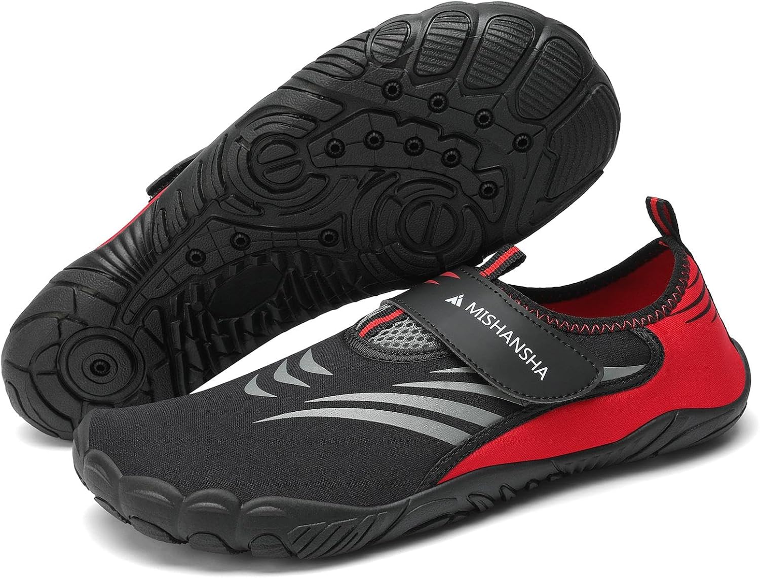 Detalle de Mishansha Water Swim Shoes with Wide Toe Box (Women’s US 5.5–13.5 / Men’s US 3–11.5)