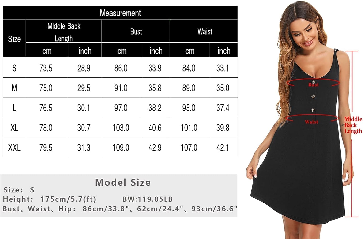 Thumbnail 6 de Chemise de nuit maternité et allaitement en coton Aseniza, manches courtes – 48