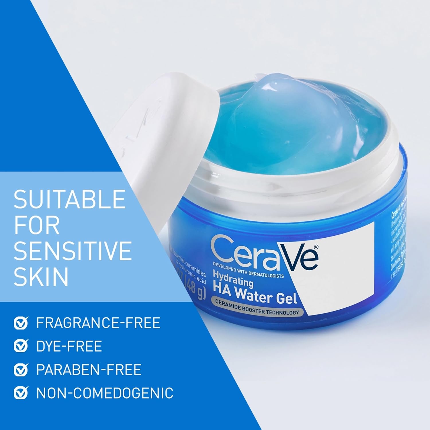 Thumbnail 6 de CeraVe Hydrating Hyaluronic Acid Water Gel Moisturizer, 1.7 oz
