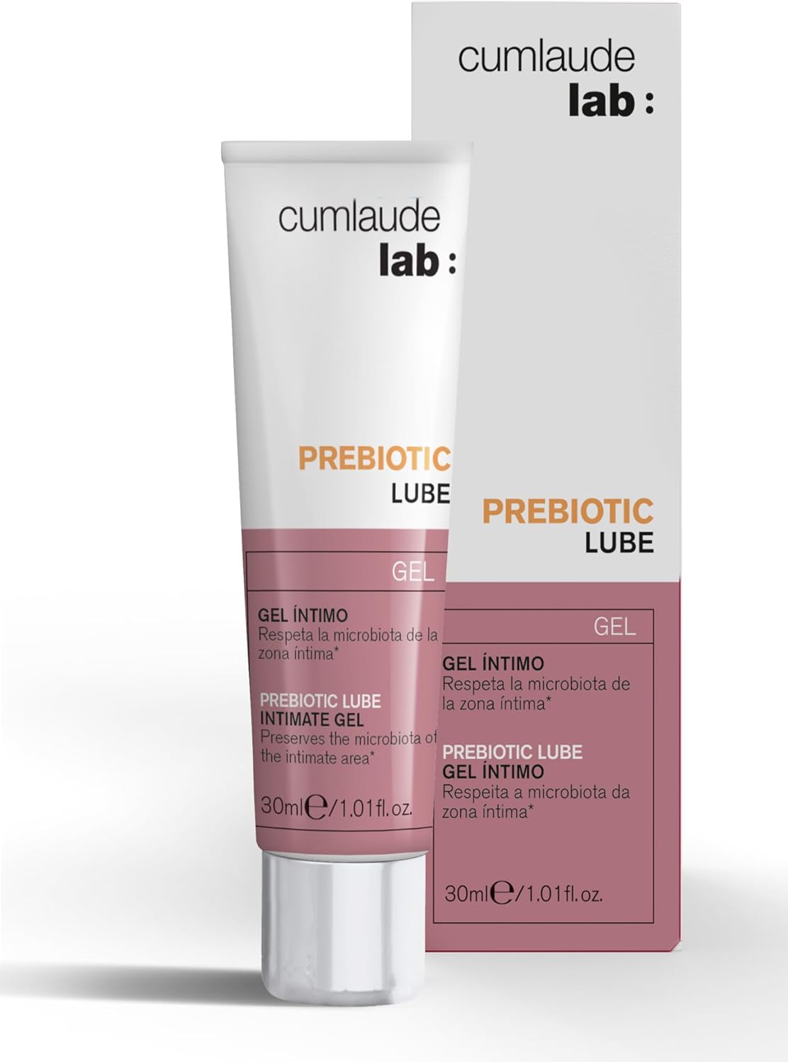 Detalle 2 de Cumlaude Lab Prebiotic Lube – Gel intime à l’huile d’arbre à thé et à l’acide lactique, 30 ml