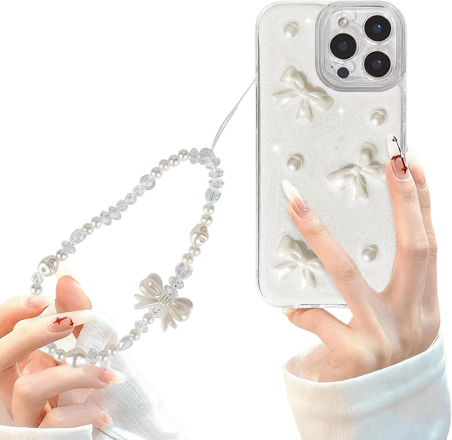 Detalle de xoniery iPhone 16 Pro Max Bowknot Case