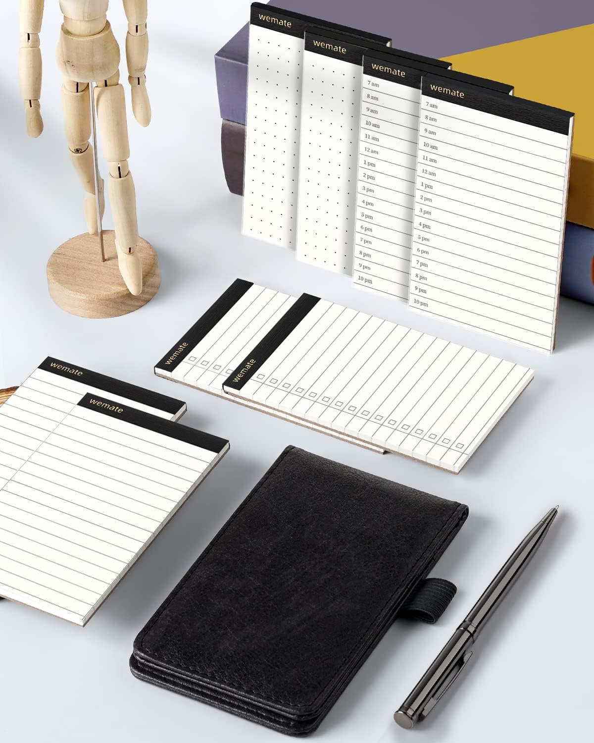 Detalle 2 de WEMATE Pocket Notebook Set, 3 x 5 Inch