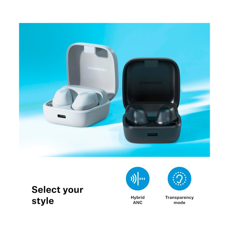 Detalle de Sennheiser Accentum True Wireless Auriculares con Cancelación de Ruido