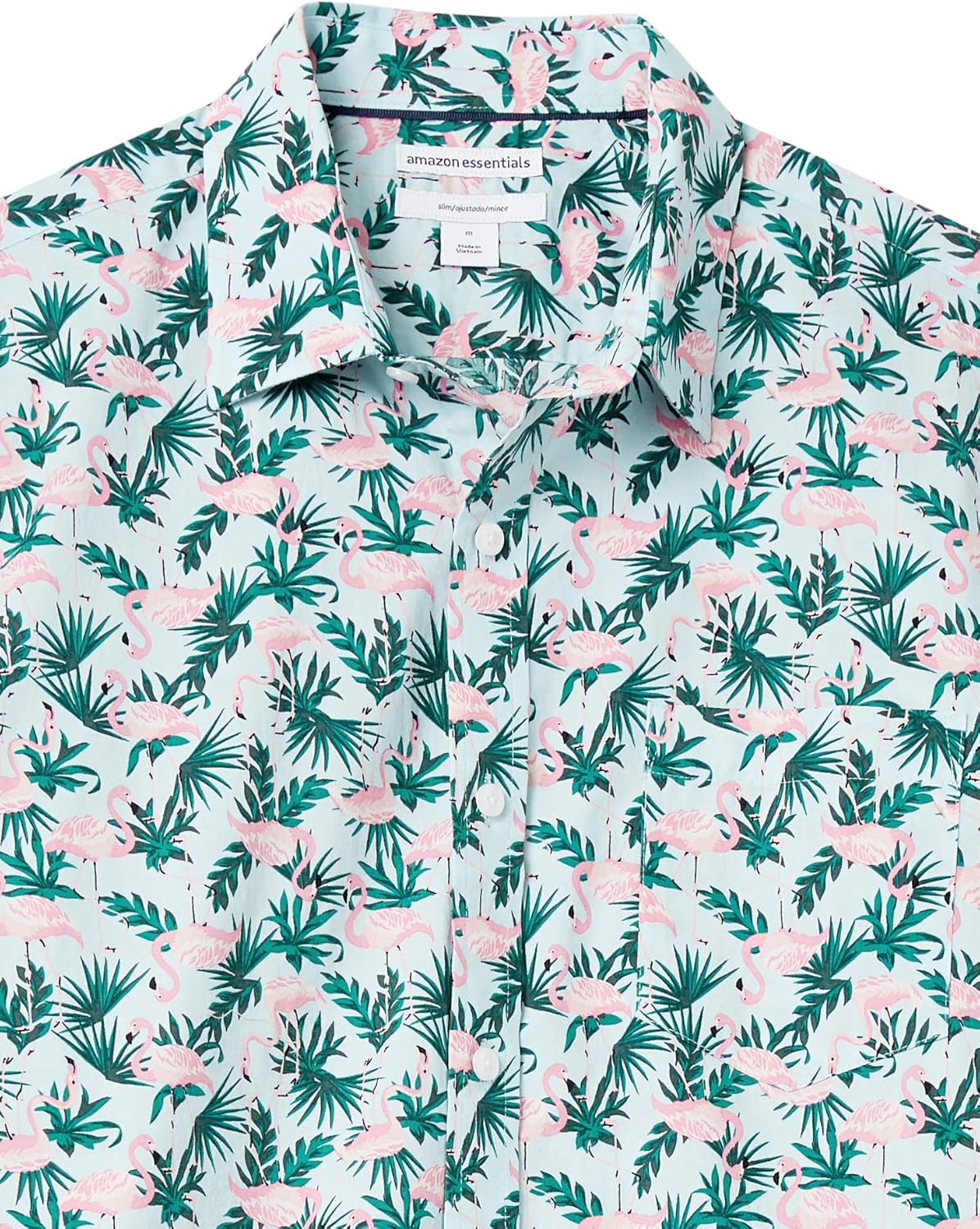 Thumbnail 4 de Amazon Essentials Herren Kurzarm-Hawaii-Hemd, Schmale Passform