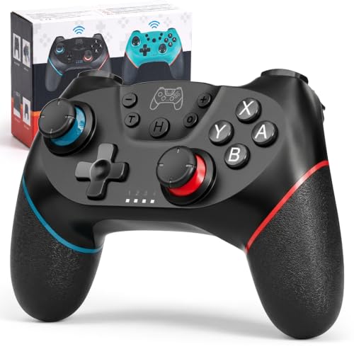 Detalle de UPGRADE Manette Switch Pro sans Fil pour Switch 1/2/Lite/OLED/PC – Diswoe