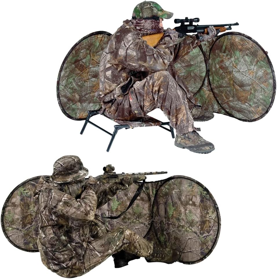 Detalle de Ameristep Jakehouse AMEBL0180 Hunting Blind, 87" x 29", MO Obsession