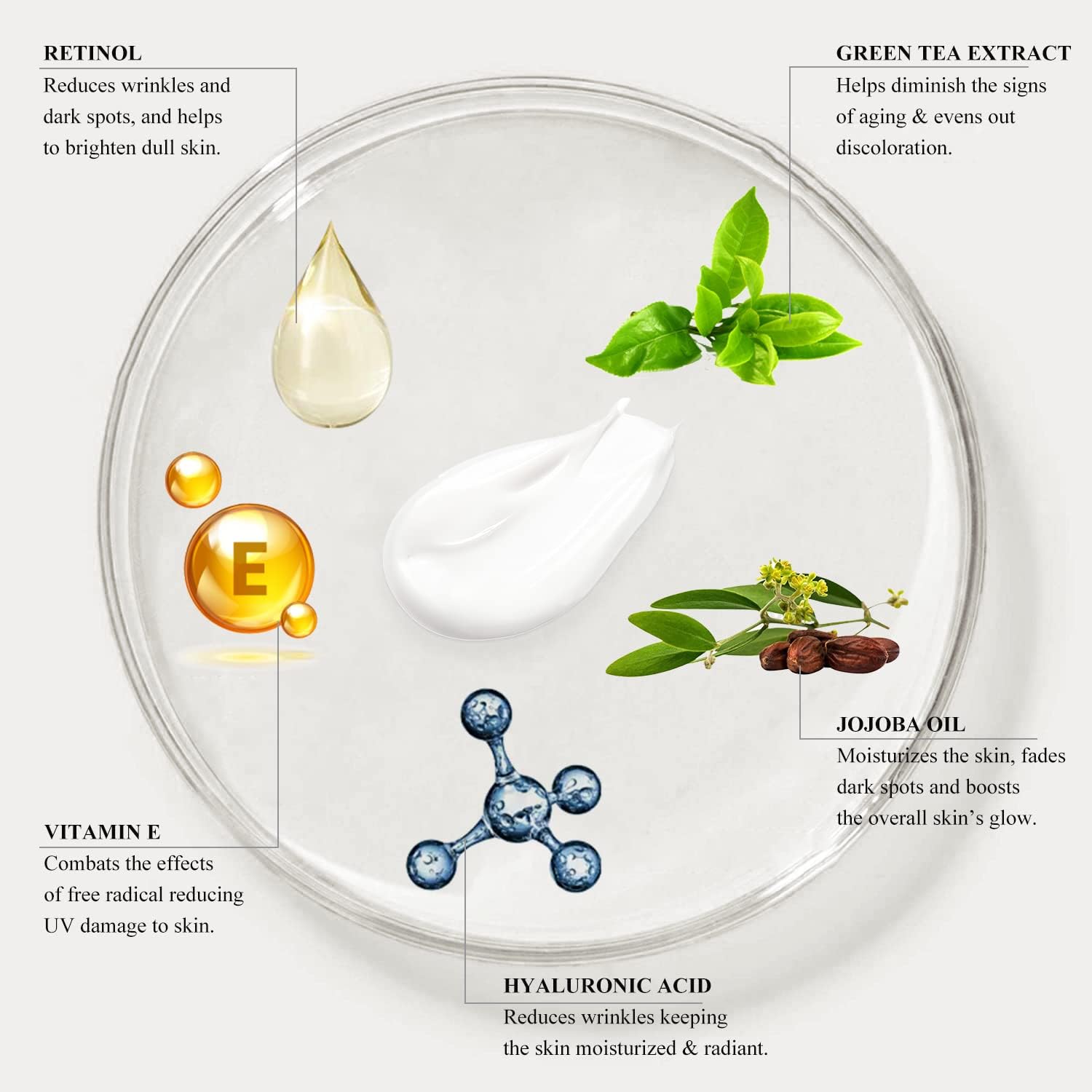 Thumbnail 5 de Crème raffermissante pour le cou et le décolleté au panthénol et au rétinol – soin anti-âge 50 ml