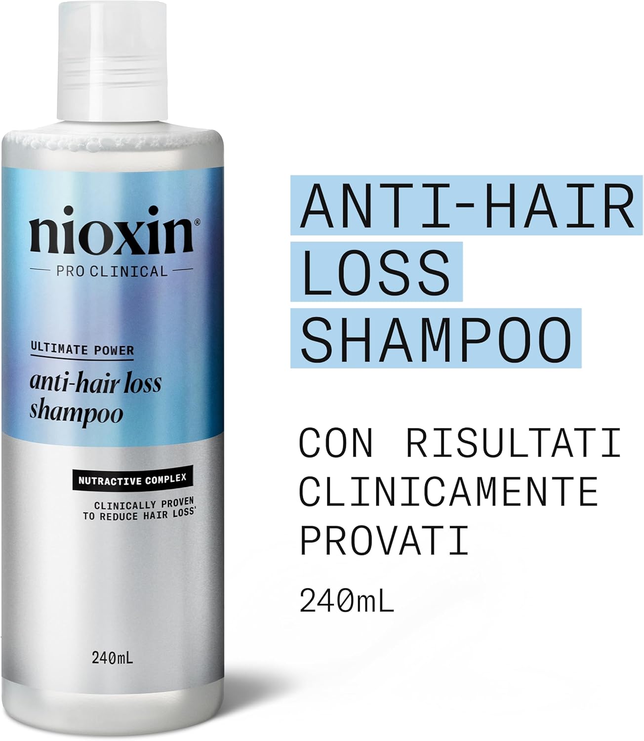 Thumbnail 1 de NIOXIN Shampoo Anticaduta con caffeina e niacinamide (240 ml) per rinforzare il cuoio capelluto