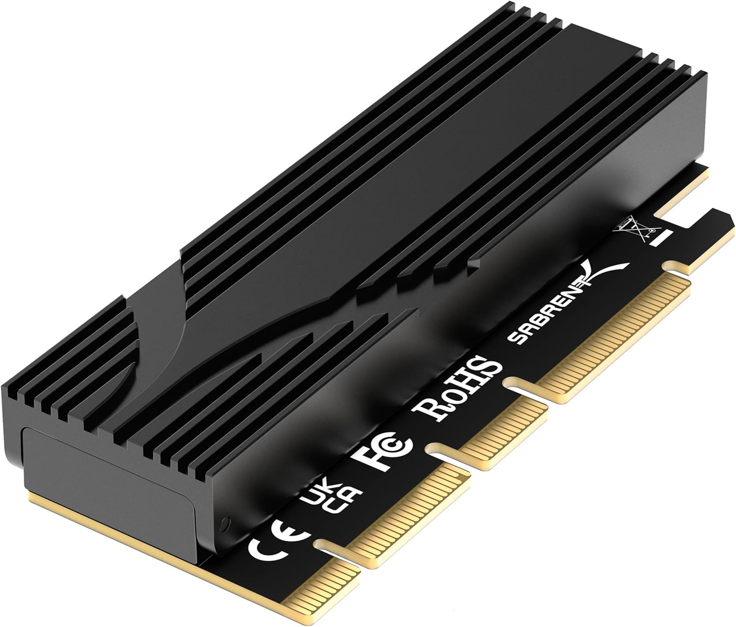 Thumbnail 6 de SABRENT Adaptateur M.2 NVMe vers PCIe 3.0 x16/x8/x4 avec dissipateur et tampon thermique (EC-PCIE)