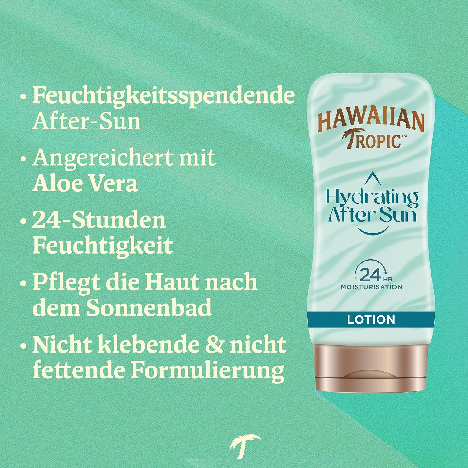Detalle 2 de Hawaiian Tropic Hydrating After Sun – für den Erhalt der Bräune, 180 ml
