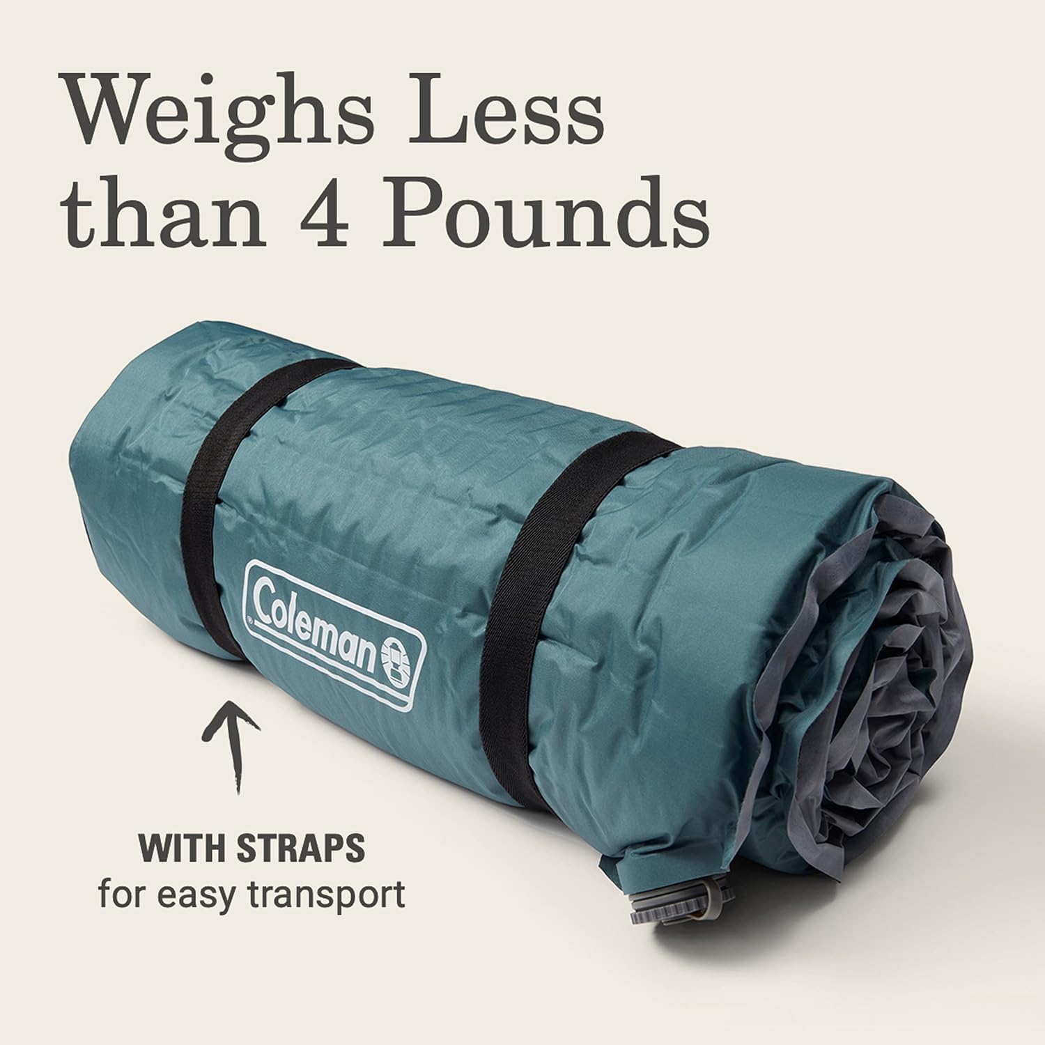 Detalle 2 de Coleman Silver Springs 2157467 Self-Inflating Camping Pad, R-Value 5+ Foam