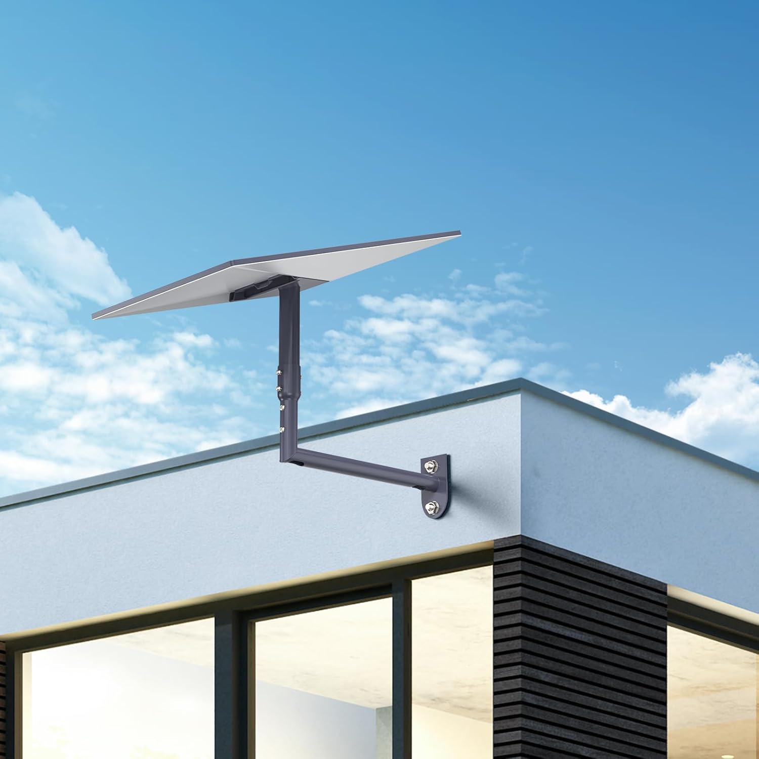 Thumbnail 5 de QUIDDITY Starlink Gen 3 Mounting Kit – 360° Adjustable Wall & Roof Bracket