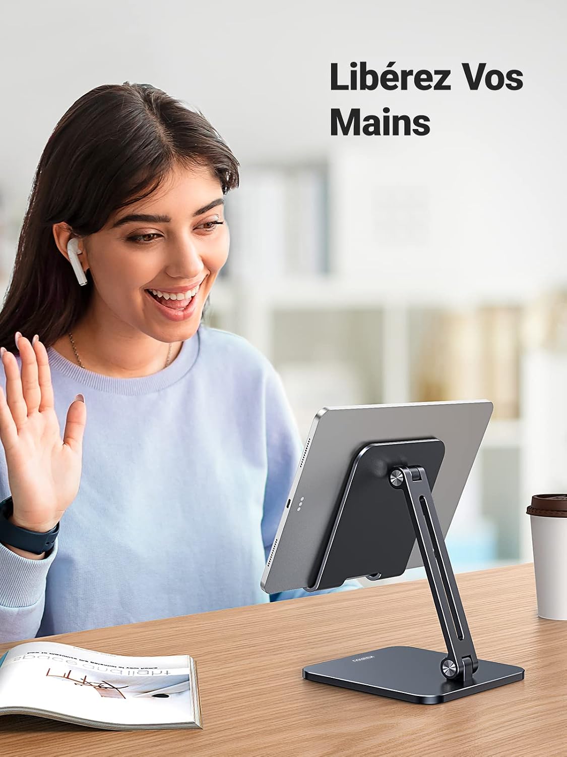 Detalle de UGREEN Support tablette réglable 800 g