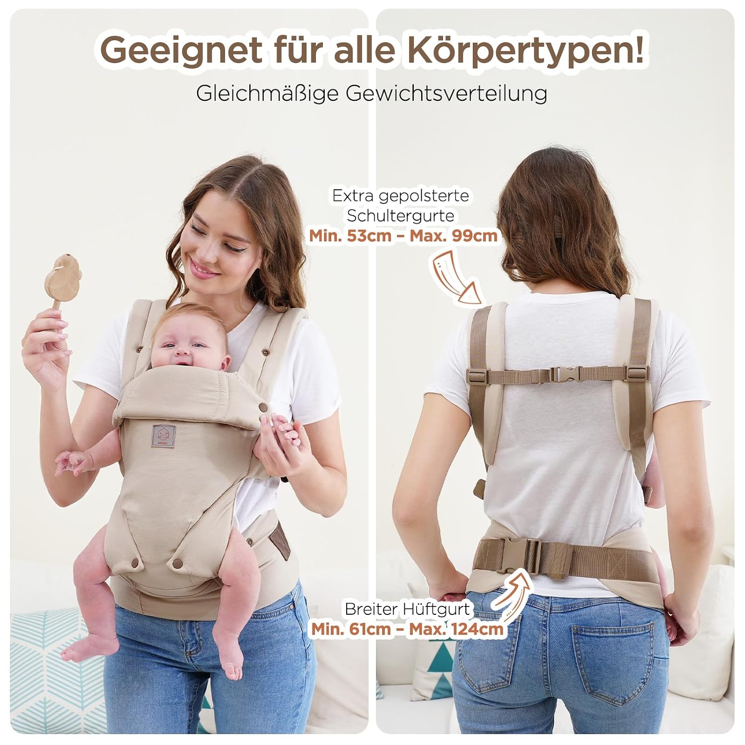 Thumbnail 2 de GAGAKU Babytrage 3,2–15 kg 👶
