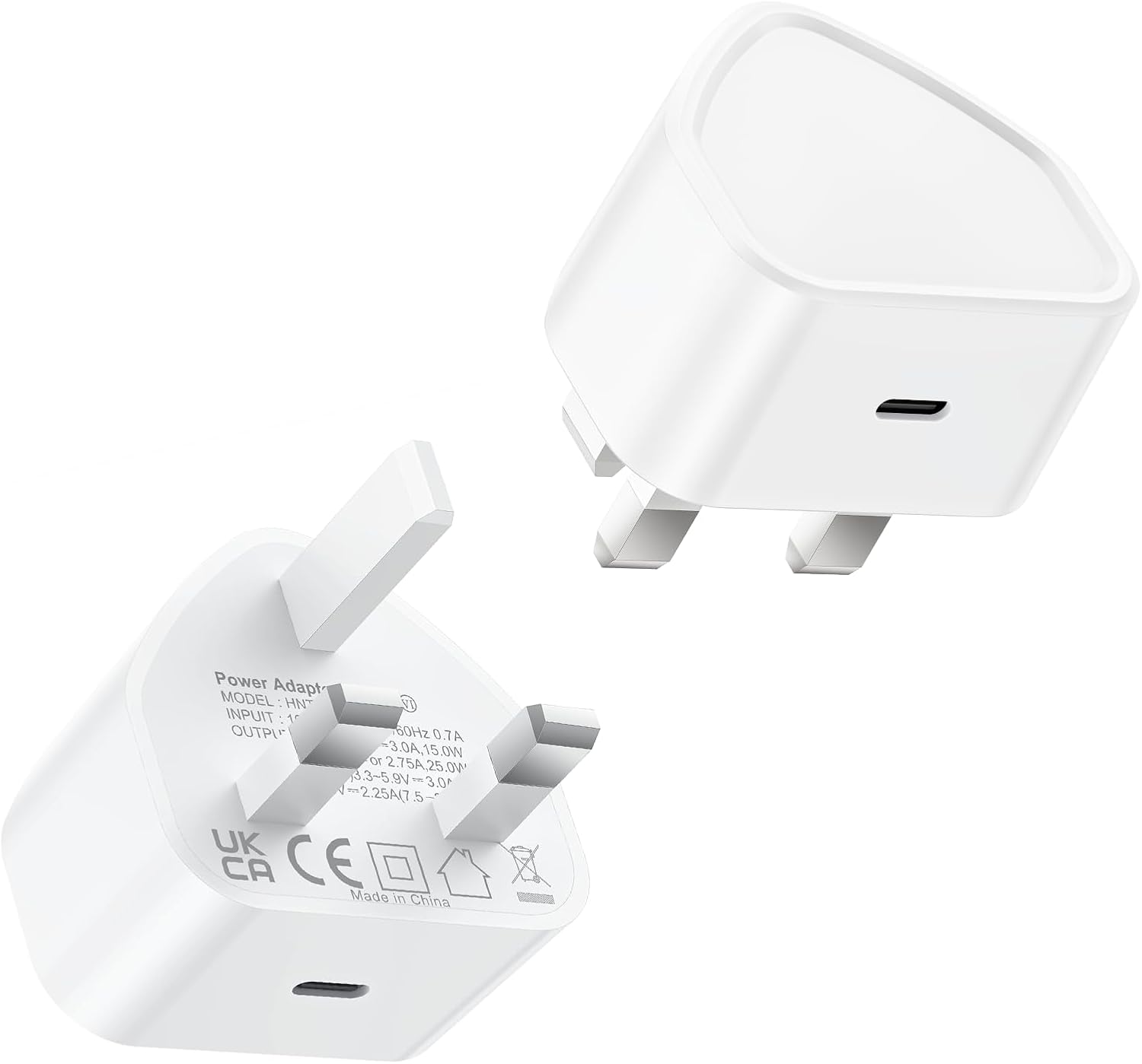 Thumbnail 6 de USB C Plug Fast Charge 25W UK – Compact USB-C Charger for iPhone and iPad