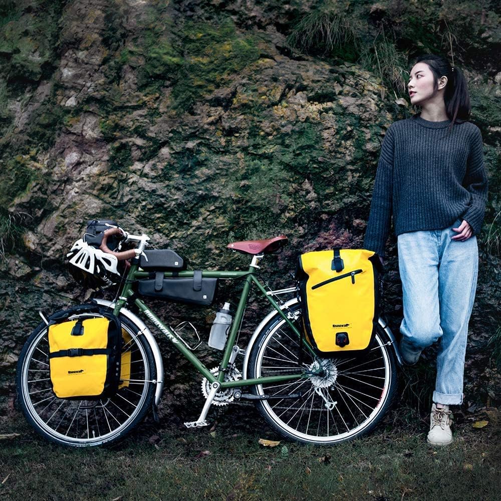 Detalle de Rhinowalk bike pannier bag 25L waterproof