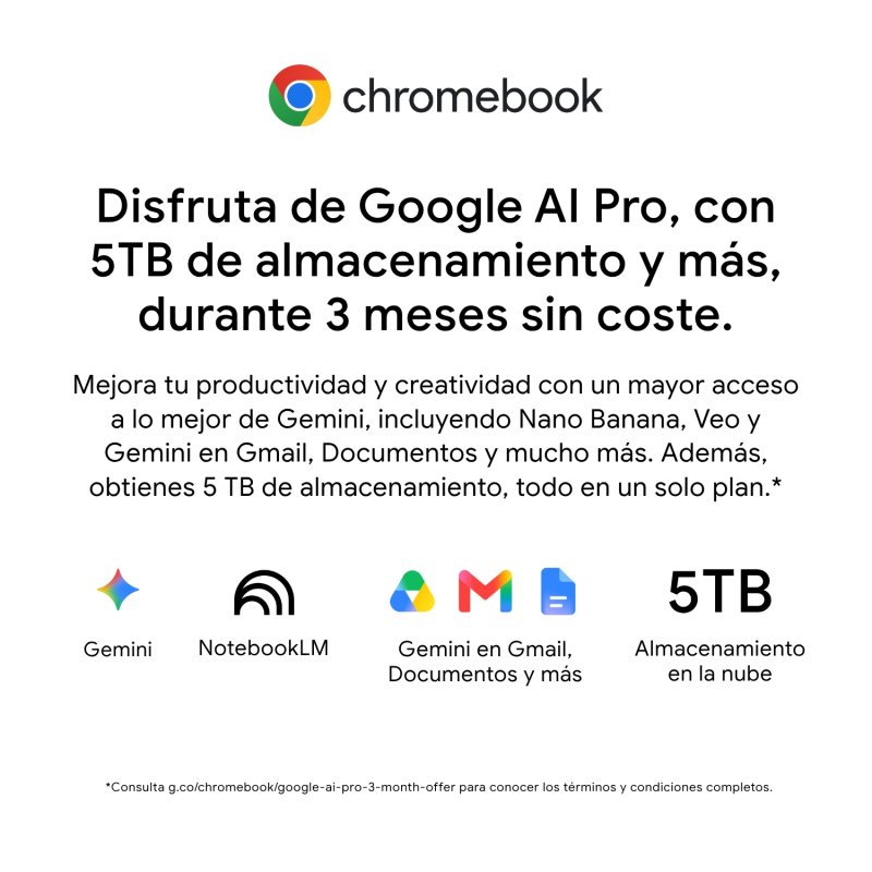 Detalle 2 de Lenovo Chromebook Duet 11M889 10,95": portátil 2 en 1 ligero y capaz para movilidad y productividad