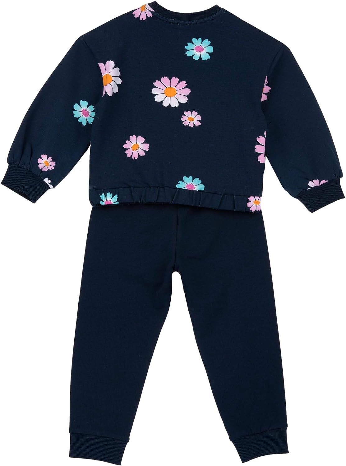 Thumbnail 1 de Chicco Tuta Bambina con felpa e pantalone, completo comodo con stampa floreale