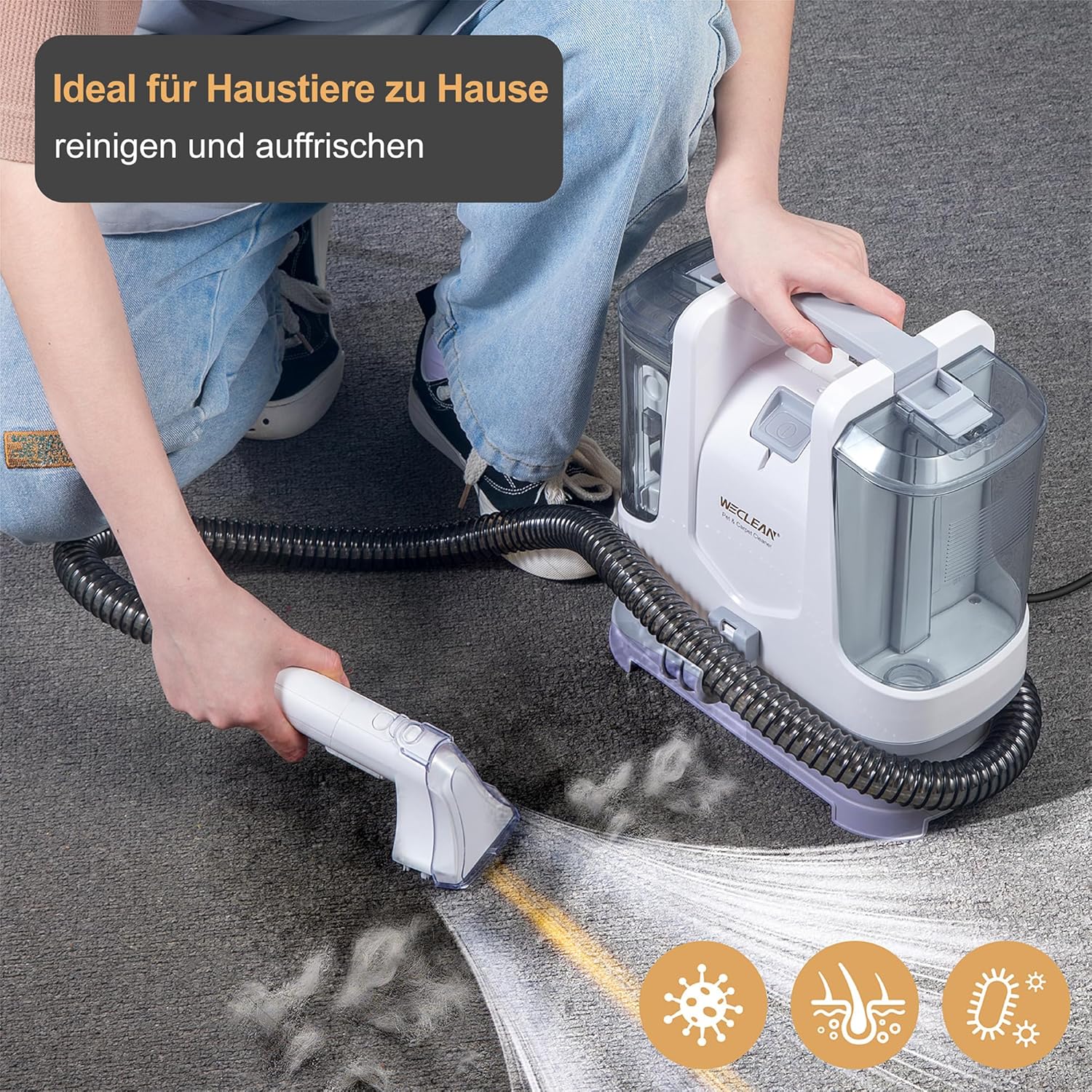 Thumbnail 1 de WECLEAN C2 Waschsauger 400 W für Teppiche