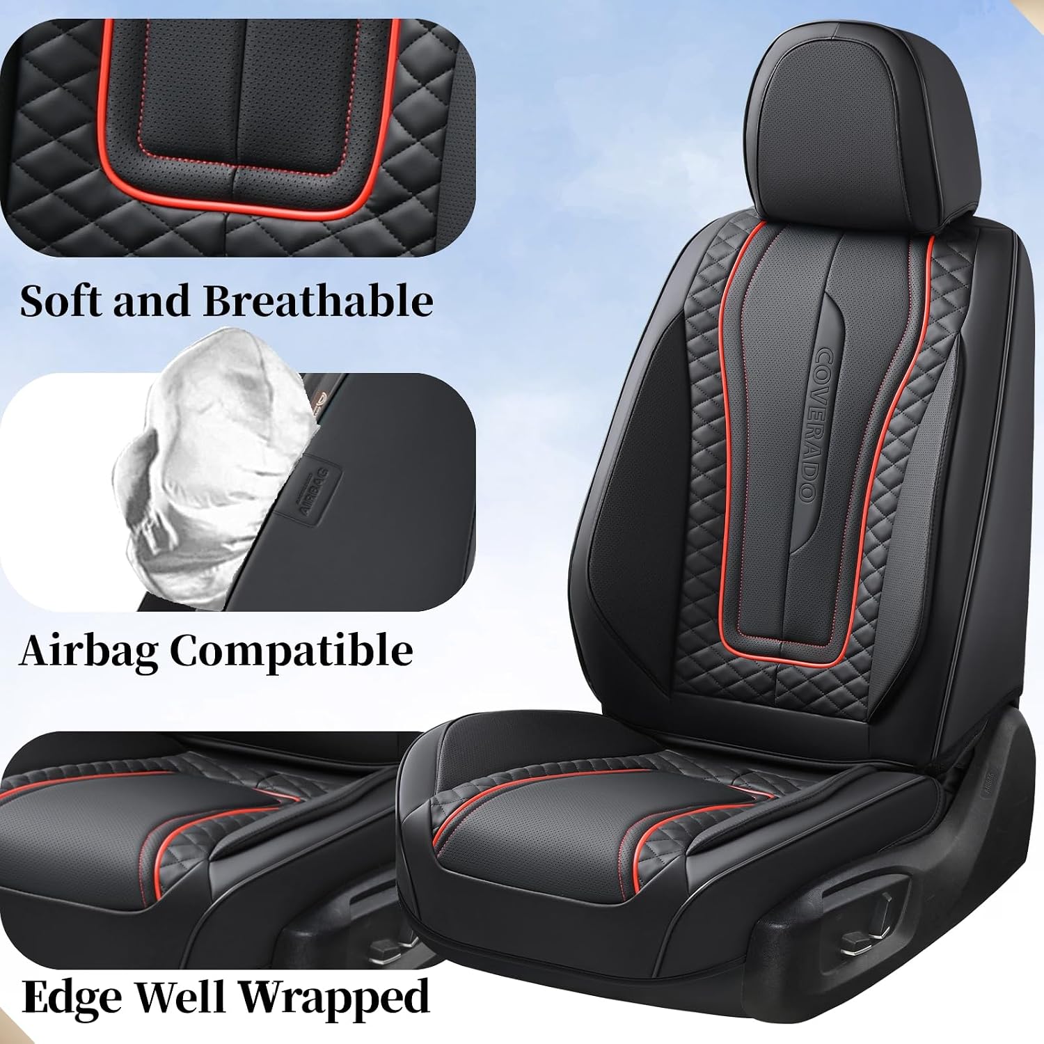 Thumbnail 3 de Coverado Car Seat Covers Faux Leather