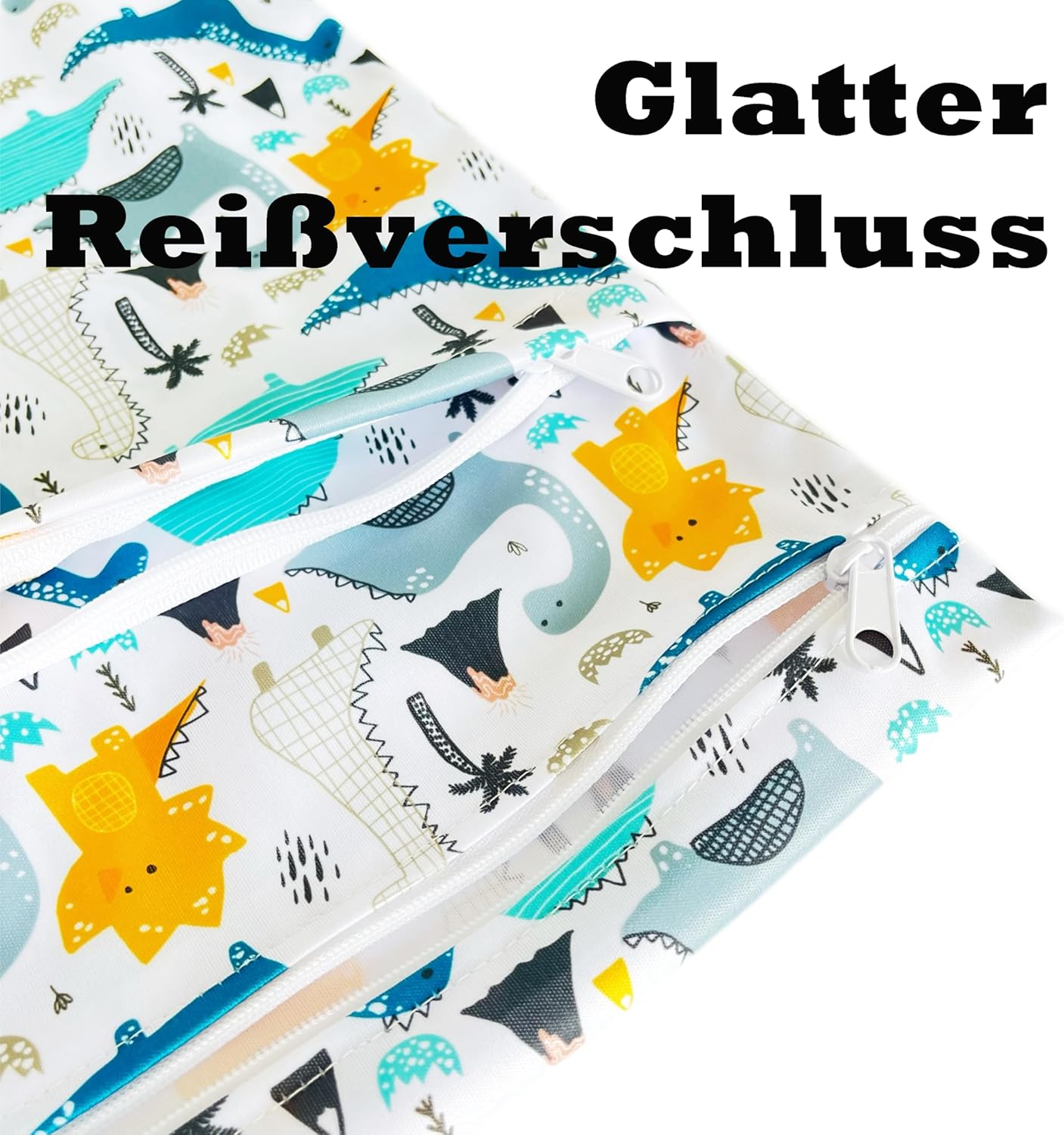Thumbnail 4 de TRASUN Wetbag Kindergarten Nasstasche Set (3-teilig) wasserdicht, waschbar – Nass- und Trockenbeutel für Kinder
