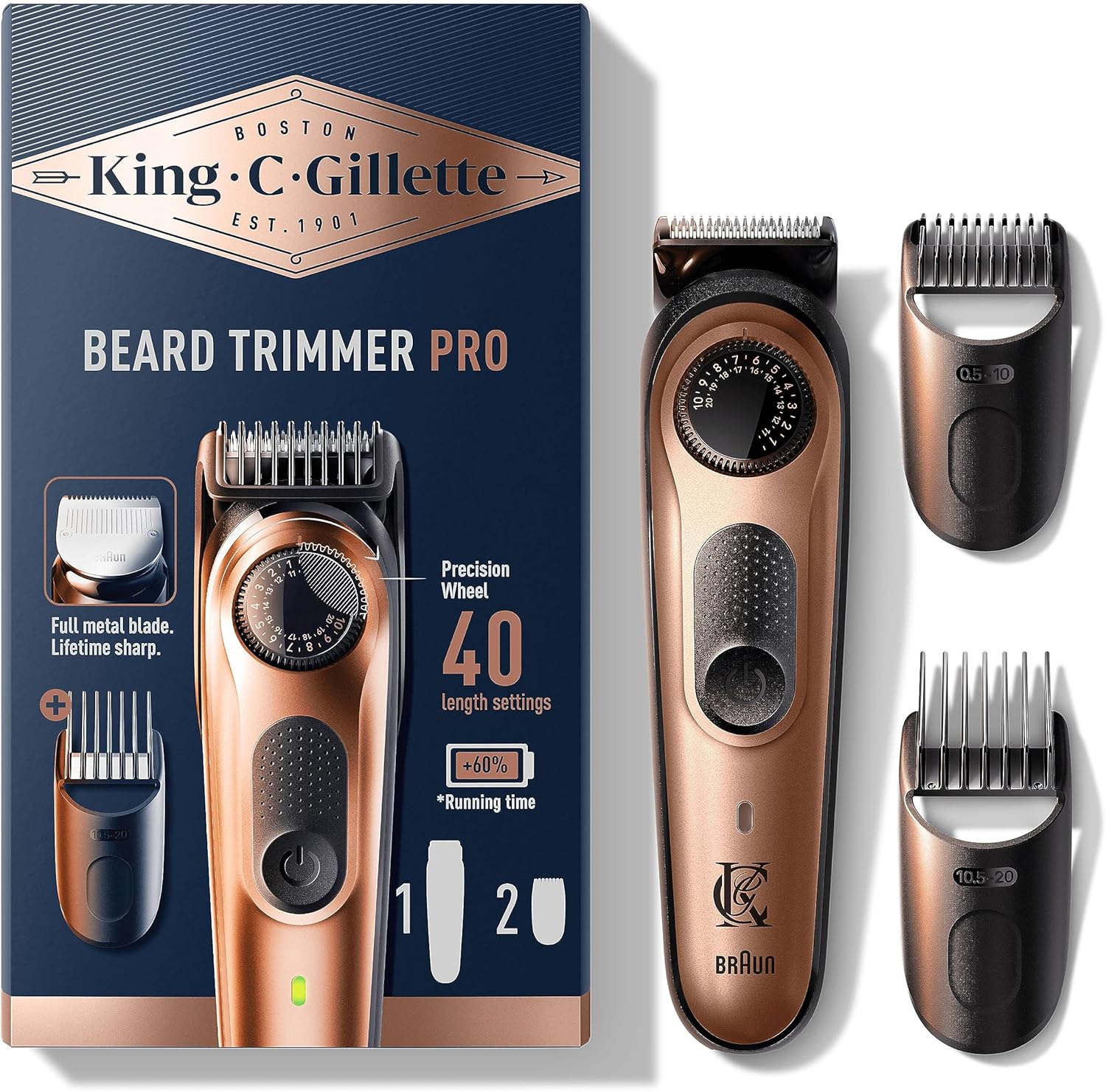 Detalle de King C. Gillette Tondeuse à barbe 80 ✂