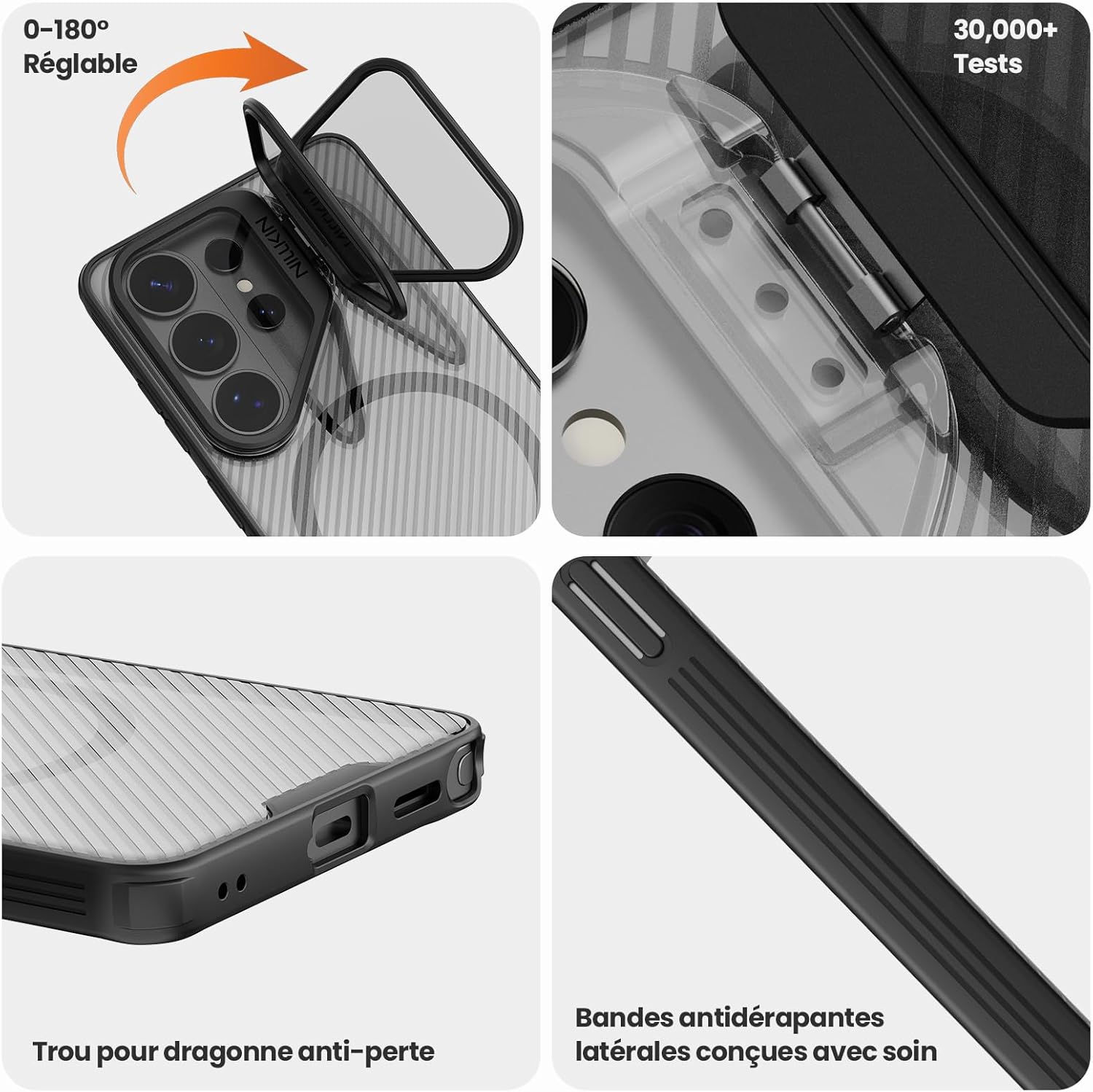 Thumbnail 2 de Nillkin Camshield Prop Magnétique Coque pour Samsung Galaxy S26 Ultra – Protection caméra et support intégré