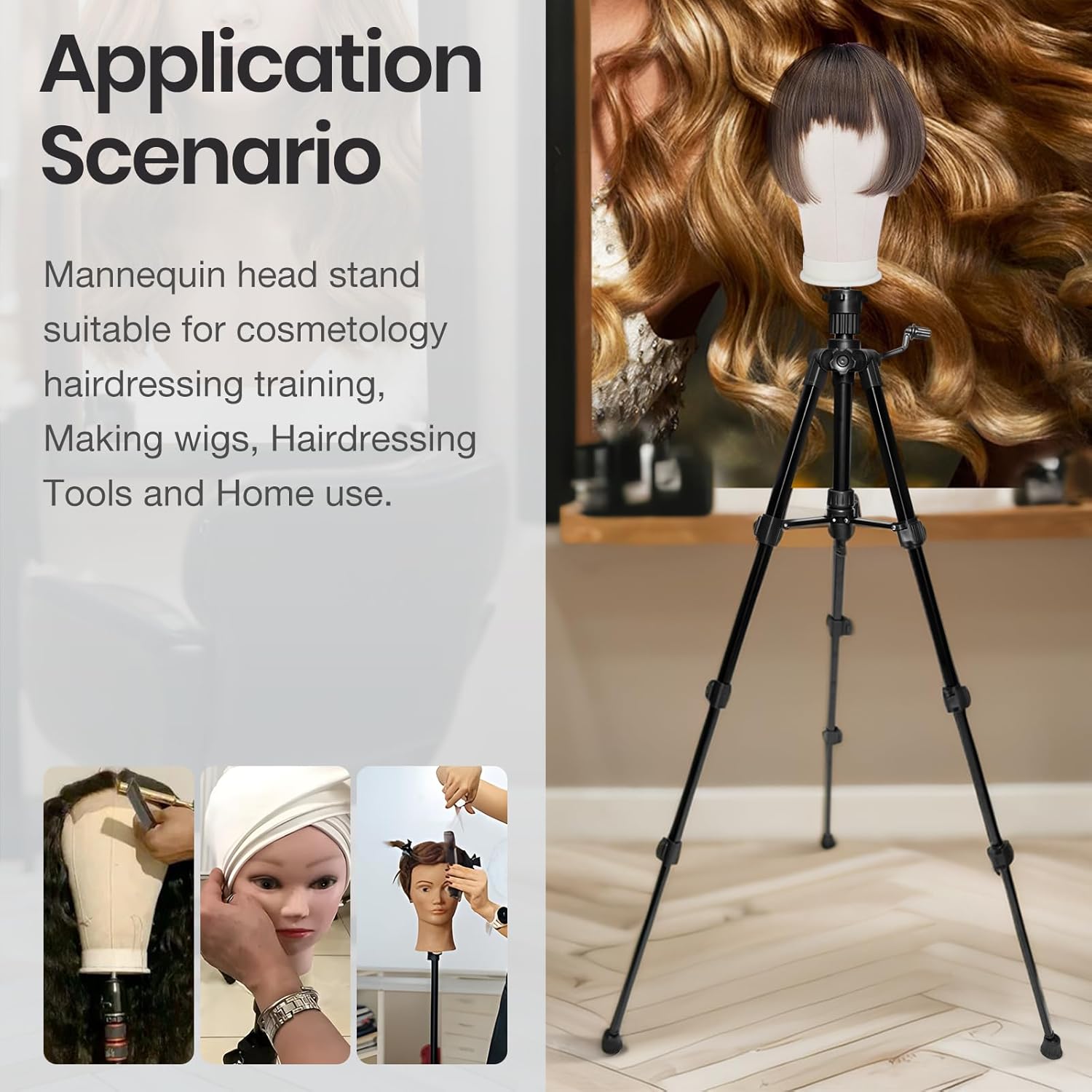 Thumbnail 3 de Neverland Beauty & Health Wig Stand 47 in