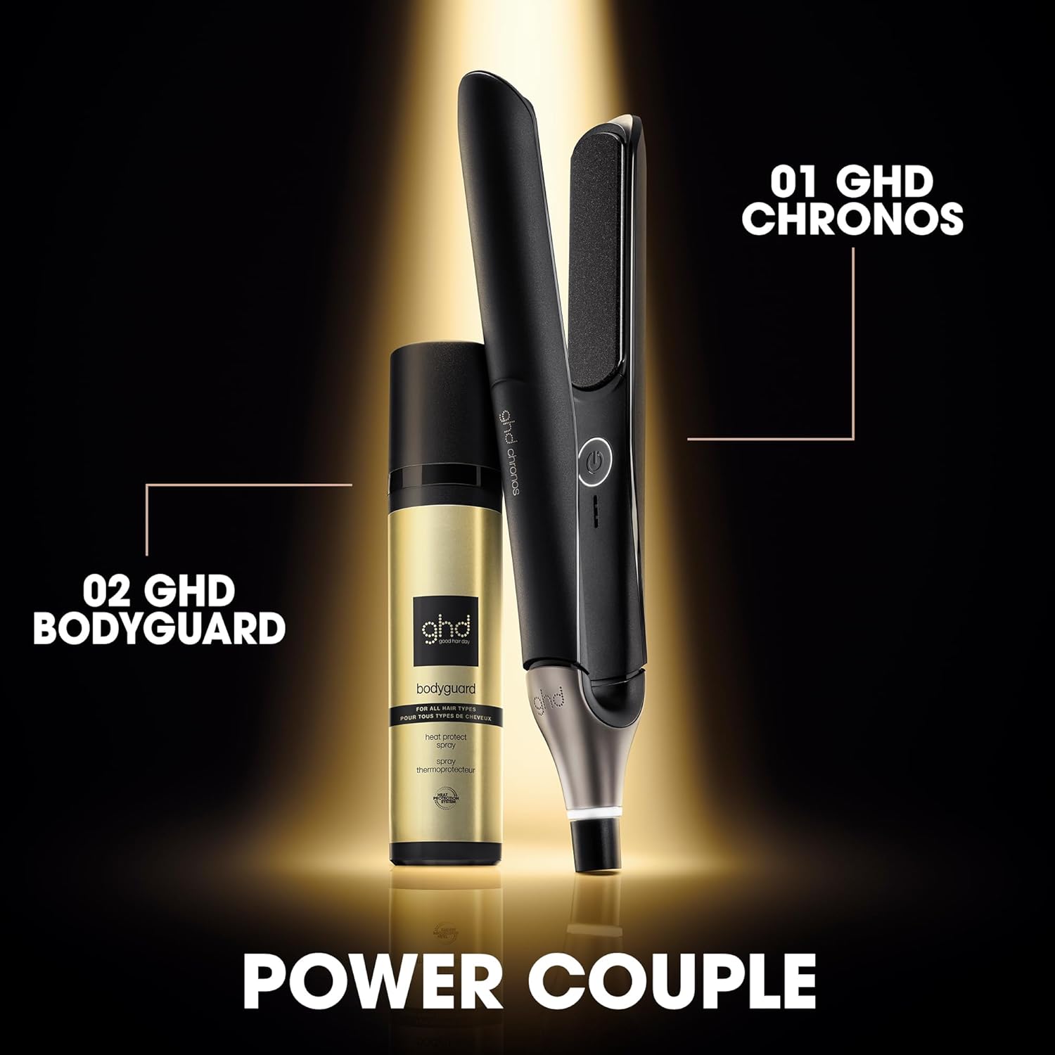 Thumbnail 6 de ghd Chronos Hair Straightener & Styler – Most Advanced Styler (UK Plug)
