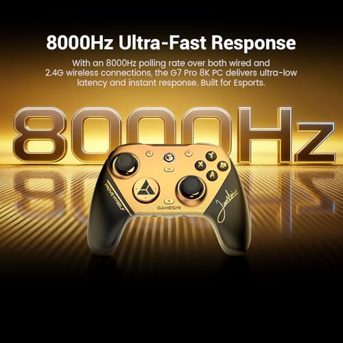 Thumbnail 1 de GameSir G7 Pro 8K PC Wireless Gaming Controller (Gen 2 TMR Joysticks)
